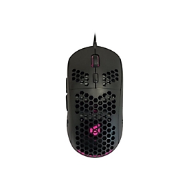 Conceptronic DJEBBEL04B 6D - Maus - Bienenwaben-Gehäuse - USB 2.0 - Schwarz