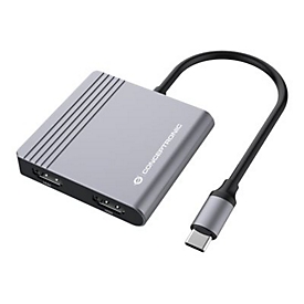 Conceptronic - Dockingstation - USB-C - 2 x HDMI