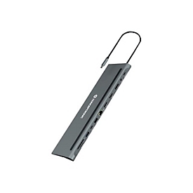 Conceptronic DONN17G - Dockingstation - USB-C 3.2 Gen 1 - 2 x HDMI, DP - 1GbE