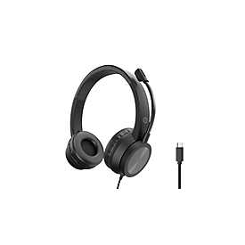 Conceptronic Headset Stereo USB-C/Mikro/Bedien./ANC - Headset - 22 KHz