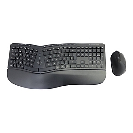 Conceptronic ORAZIO02ES ERGO - Tastatur-und-Maus-Set