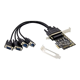 Conceptronic PCI Express Card 4-Port RS232 DB9 Adapter - PCI