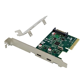 Conceptronic USB-Adapter - PCIe 3.0 x4 Low-Profile