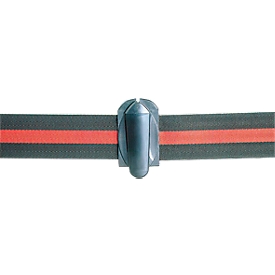 Conector de cinturón para soportes de aviso de cinturón, negro