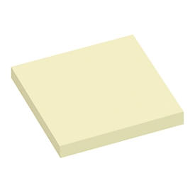 Contactbeschermingspapier, zelfklevend, herbruikbaar, 48 x 100 vellen met L 150 x B 150 mm, geel