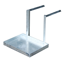 Containerrekken voor Bauer vatenrekken type 3000 serie, gegalvaniseerd staal