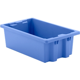 Contenedor apilable giratorio FB 530, 17 l, azul