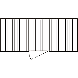 Contenedor para material MC 1500, galvanizado, desmontado, con suelo de madera