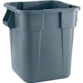 Conteneur Brute, carré, 105 L, gris
