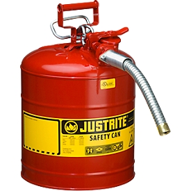 Conteneur de sécurité type II en tôle d’acier, 19,0 L
