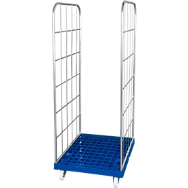 Conteneur sur roulettes, 2 côtés