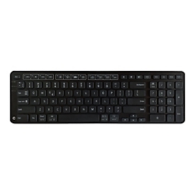 Contour Balance - Tastatur - kabellos - USB, 2.4 GHz - USA - Schwarz