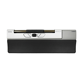 Contour RollerMouse Go - Zentrale Maus - antibakterielle Oberfläche, hohe Beständigkeit gegen Desinfektionsmittel - ergonomisch - mit RollerMouse Go Dock
