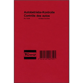 Contrôle des autos, 16 feuilles