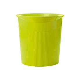 Corbeille à papier Loop HAN, 13 L, design moderne et couleurs tendance, citron
