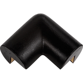 Cornière de protection, 2 côtés, noir