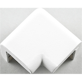 Cornière pour profilé de protection d'angle type H, L 42 x l. 22 mm, autocollant, mousse PU, 2 côtés, blanc
