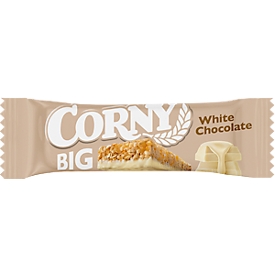 Corny Big mueslireep in witte chocolade, doos van 24 repen, 40 g per stuk