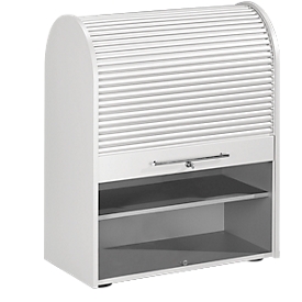Corps Armoire universelle, sans volet roulant, L 980/800 x P 450 x H 800/980 mm, blanc