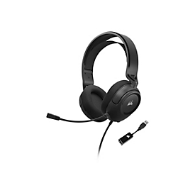 CORSAIR Gaming HS35 SURROUND v2 - Headset - ohrumschließend - kabelgebunden - 3,5 mm Stecker