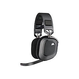 CORSAIR Gaming HS80 RGB - Headset - ohrumschließend - kabelgebunden - USB - Kohle