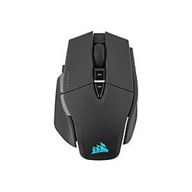 CORSAIR Gaming M65 RGB ULTRA WIRELESS - Maus - optisch - 8 Tasten - kabellos, kabelgebunden - Bluetooth, 2.4 GHz