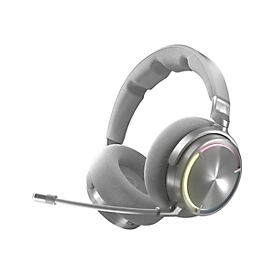 CORSAIR Gaming VIRTUOSO MAX WIRELESS - Headset - ohrumschließend - Bluetooth / 2,4 GHz Funkfrequenz - kabellos, kabelgebunden - aktive Rauschunterdrückung