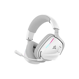 CORSAIR Gaming VOID v2 - Headset - ohrumschließend - Bluetooth / 2,4 GHz Funkfrequenz - kabellos - weiß