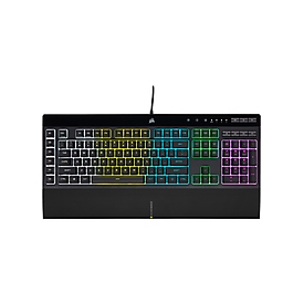 Corsair K55 RGB PRO - Volle Größe (100%) - Kabelgebunden - USB - RGB-LED - Schwarz