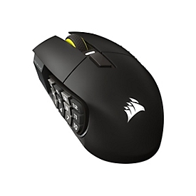 CORSAIR Scimitar Elite SE - Maus - optisch - 16 Tasten - kabellos, kabelgebunden - 2.4 GHz, Bluetooth, USB
