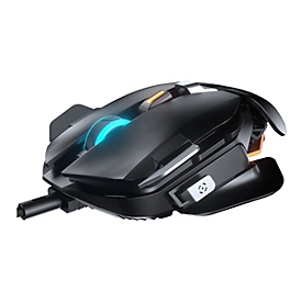 Cougar DualBlader - Maus - ergonomisch - optisch - 12 Tasten - kabelgebunden