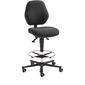 COUNTER Basic Task Chair, weight-locking castors, anthracite