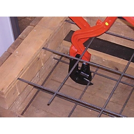 Coupeuse à découpe profonde pour treillis soudés – Longueur totale : 1 000 mm ; tendre : 11 mm ; moyen : 9 mm ; dur : 6 mm
