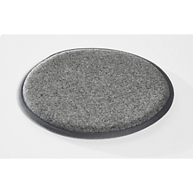 Coussin pour tabouret UPis1, Ø 320 mm, face inférieure antidérapante, laine vierge/PA, gris clair