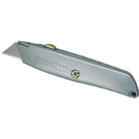 Couteau 99E STANLEY, lame rétractable, en métal