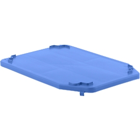 Couvercle pour bac EURO FB 600, bleu