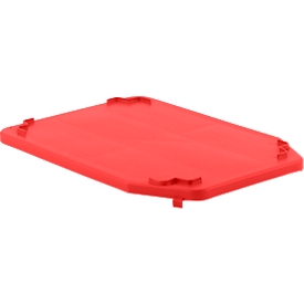 Couvercle pour bac EURO FB 600, rouge