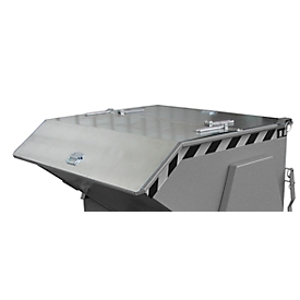 Couvercle, pour bennes basculantes de type BK 1000, galvanisé