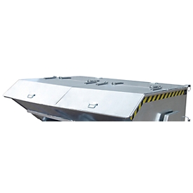 Couvercle, pour bennes basculantes de type BK 2000, galvanisé