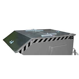 Couvercle, pour bennes basculantes de type BK 800, galvanisé