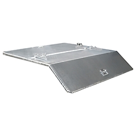 Couvercle, pour bennes basculantes de type GU 750, galvanisé