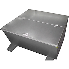 Couvercle, pour bennes basculantes de type VD 650, galvanisé