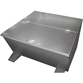 Couvercle, pour bennes basculantes de type VG 700, galvanisé