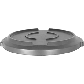 Couvercle, pour conteneur rond de 85 L, gris
