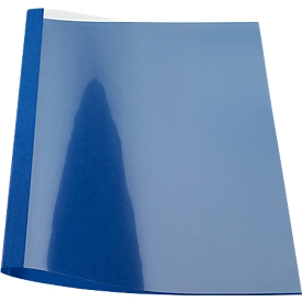 Couverture cuir pour relieuse thermique Business Line ibico, 1,5 mm, bleu foncé