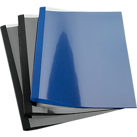 Couverture cuir pour relieuse thermique Business Line ibico, 1,5 mm, bleu foncé