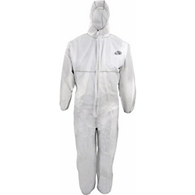 COVERTEX overall XXXL, wit, SMMS, PBM III, type 5+6, EN 13034, deeltjesdicht, beperkt spatwaterdicht, 50 stuks