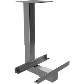 CPU-Halter für Schreibtisch Topas Line, graphit