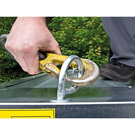 Crane loading device, for material container MC 1100-1600