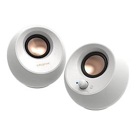 Creative Labs Creative Pebble V3 - Lautsprecher - für PC - 2.0-Kanal - kabellos - Bluetooth - USB - 8 Watt (Gesamt)